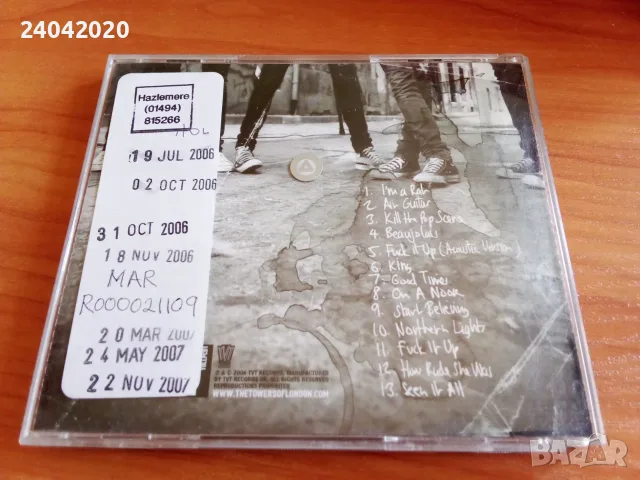 Towers Of London – Blood Sweat & Towers оригинален диск, снимка 2 - CD дискове - 56114208