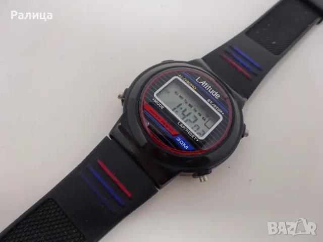 Мъжки електронен часовник хронограф, френски, снимка 7 - Мъжки - 47488216