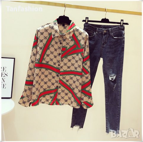 дамска риза Гучи, снимка 3 - Ризи - 39716718