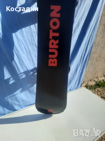 Сноуборд   156Wсм.BURTON PROGRESSION, WIDE с автомати. , снимка 9 - Зимни спортове - 53282725