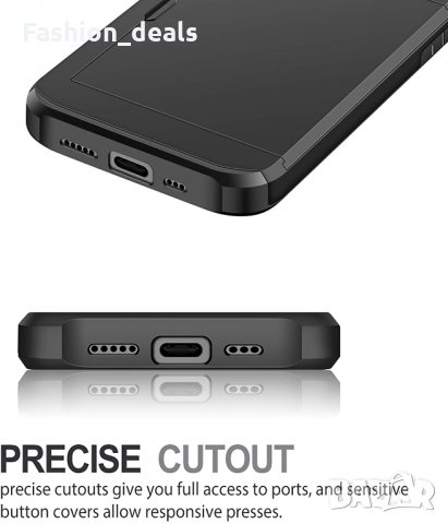 Нов защитен калъф кейс за iPhone 13/Pro/max Айфон, Samsung S22 Самсунг с Поставка за карта, снимка 4 - Калъфи, кейсове - 35795606