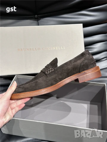 Редки уникални BRUNELLO CUCINELLI casual обувки  мъжки, снимка 6 - Мокасини - 50574030