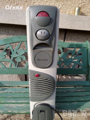 Маслен радиатор 2900 вата с вентилатор, снимка 4 - Радиатори - 41002279