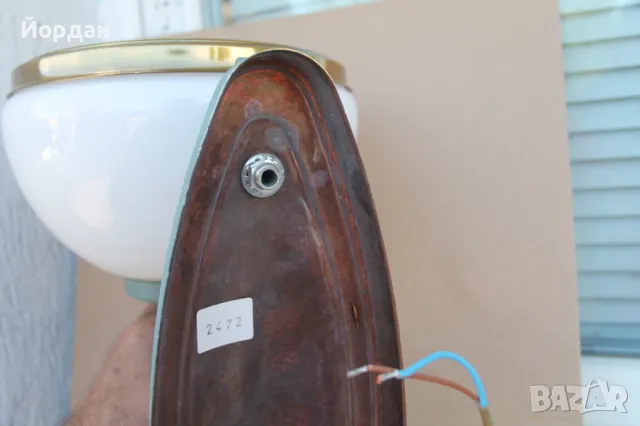 Аплик лампа за стена , снимка 9 - Антикварни и старинни предмети - 50348924