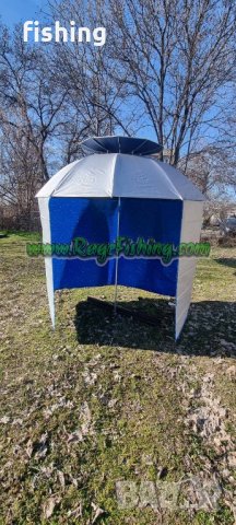 Промо Чадър със странична тента диаметър 2.40м Uv защита 60 + Клапа, снимка 16 - Екипировка - 39878162