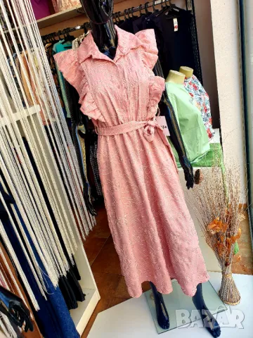 Рокля в два цвята , снимка 2 - Рокли - 50338498