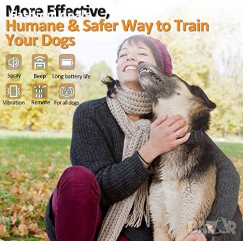 Нов спрей нашийник против лаене лай за обучение на куче дресировка, снимка 2 - За кучета - 40408660