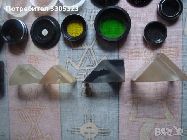 Лот от разни оптики, лупи, лещи, филтри и др.  --№70, снимка 9 - Обективи и филтри - 35732743