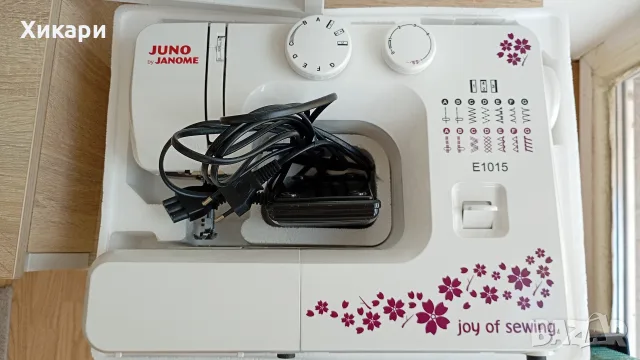 Шевна машина JANOME JUNO E1015, снимка 14 - Шевни машини - 56288710