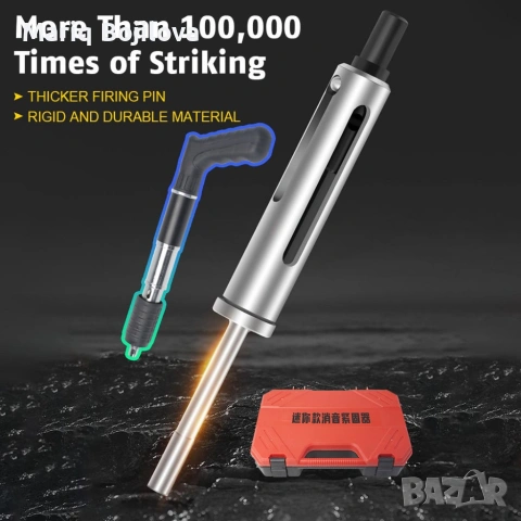 Ръчен пистолет за стоманени пирони пистолет за нитове инструмент за бетонна стена, снимка 3 - Други инструменти - 53638575