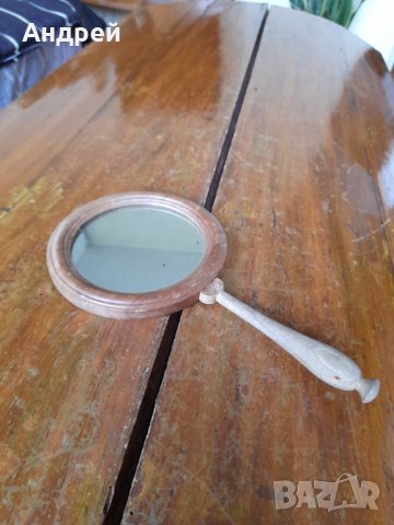 Старо дървено огледало,огледалце