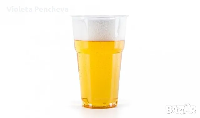 Пластмасови чаши за бира 400мл.