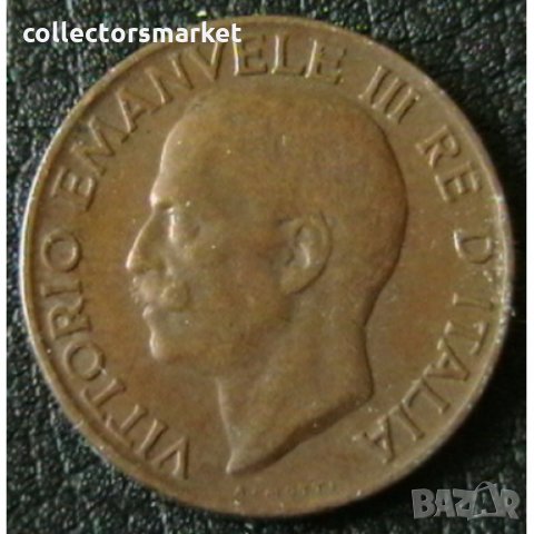 5 центисими 1931, Италия, снимка 2 - Нумизматика и бонистика - 34632878