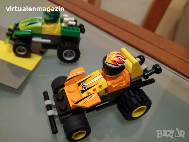 Конструктор Лего Racers - Lego 4594 - Maverick Sprinter & Hot Arrow, снимка 3 - Конструктори - 39023976