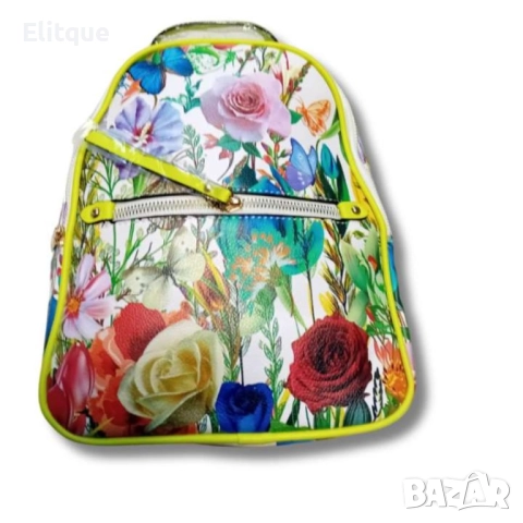 Интересна дамска чанта тип раница, снимка 4 - Раници - 52854001