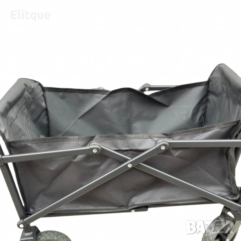 Многофункционална сгъваема количка 2 в 1 с масичка за къмпинг и пикник TV136, снимка 5 - Други стоки за дома - 52778659
