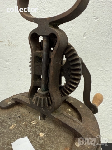 Автентична биялка за масло / мляко. №7550, снимка 5 - Антикварни и старинни предмети - 52220882