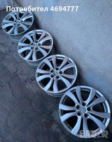 18 цола Мазда 5х114,3 мм, снимка 7 - Гуми и джанти - 53485952