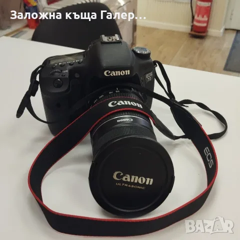 Фотоапарат Canon EOS 7D с два обектива и аксесоари, снимка 15 - Фотоапарати - 56182658