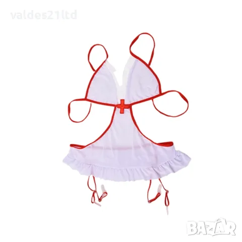 BDSM костюм на медицинска сестра, снимка 7 - Бельо - 39970633