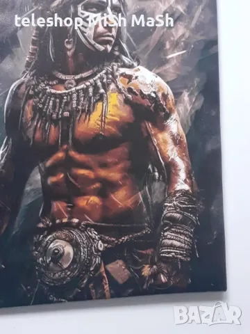 нова картина платно на дървена рамка с индианец , снимка 3 - Картини - 48462654