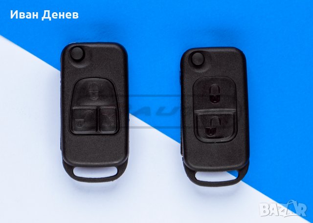 Кутийка ключ за Mercedes Benz / Мерцедес сгъваема Дистанционно, снимка 1 - Аксесоари и консумативи - 34321431