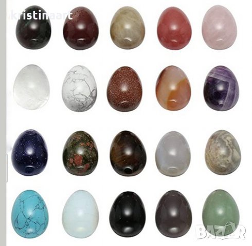 Яйца от Различни Минерали ,50 мм, снимка 6 - Арт сувенири - 35930806