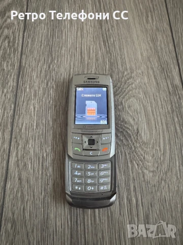 Samsung SGH E250 бг меню, снимка 1