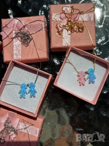 Колиета и гривни, снимка 5 - Колиета, медальони, синджири - 51147179