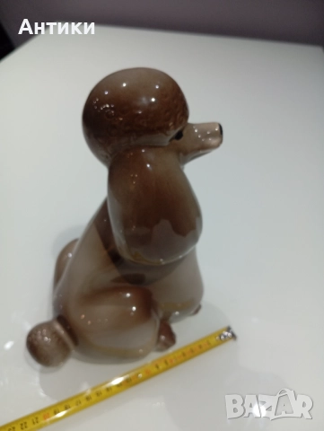 Порцеланов Пудел маркиран огромен , снимка 4 - Колекции - 52497136