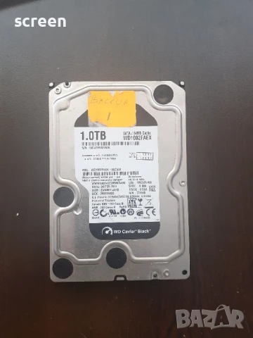 Хард диск 1TB SATA в перфектно състояние.