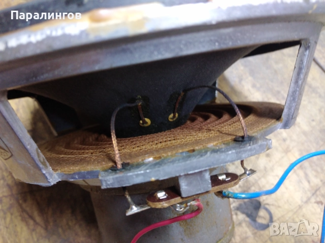 СССР Алнико 8" 1 брой , снимка 3 - Тонколони - 52266973