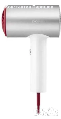 Сешоар Хіаоmі Ѕоосаѕ Н5 Наіr Drуеr Сив, снимка 3 - Сешоари - 52686658