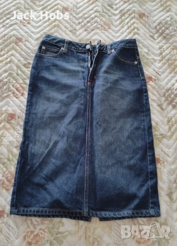 Дънкова пола /класическа, снимка 2 - Поли - 53809026