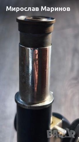 Малък Ретро микроскоп , снимка 2 - Колекции - 52829599