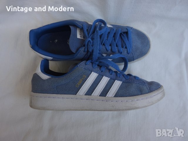 Дамски маратонки кецове Adidas Campus 38 2/3, снимка 2 - Маратонки - 41619877