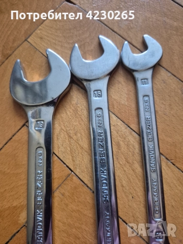 Sandvik- Belzer, снимка 7 - Ключове - 50116813