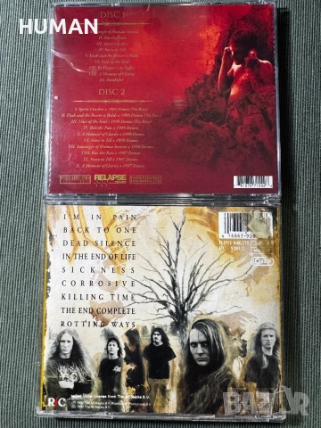 Death - Cannibal - Razor - Atrophy - Holy Moses, снимка 11 - CD дискове - 53618125