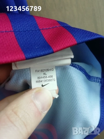 Barcelona Messi Nike 2018/2019 оригинална тениска фланелка Барселона Меси , снимка 8 - Тениски - 53272842