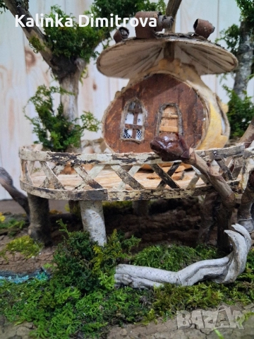 Къщичка на дърво,изработена само с естествени материали., снимка 9 - Други стоки за дома - 52313644