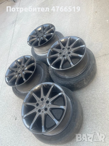 Джанти RONAL 17 Mercedes Benz, снимка 4 - Гуми и джанти - 53847520