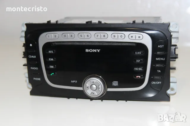 CD RADIO AUX MP3 Ford Mondeo MK4 (2007-2010г.) 7S7T18C939AF / 7S7T-18C939-AF касетофон Мондео Sony, снимка 3 - Аксесоари и консумативи - 47517469