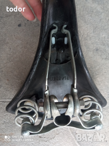 ретро седалка италианска, снимка 3 - Аксесоари за велосипеди - 44556193