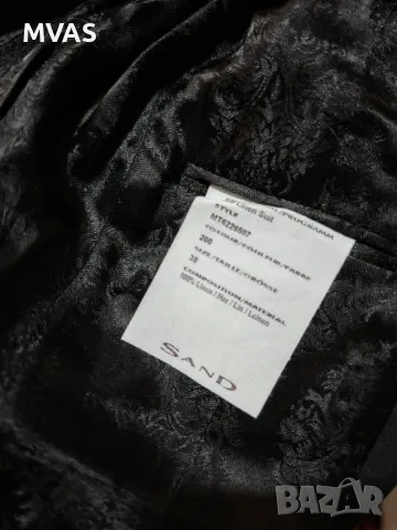 Ново ленено дамско черно сако М размер, снимка 4 - Сака - 49414055