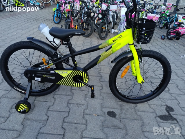 BYOX Велосипед 20" WINNER зелен, снимка 2 - Велосипеди - 53773366