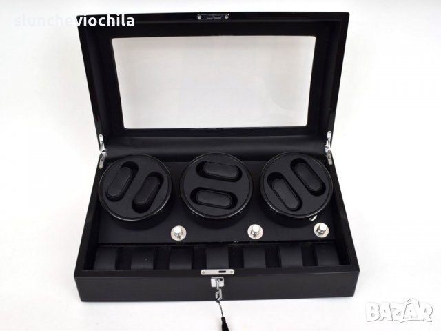 Self-winding Winding Electric Glass Shaker Mechanical watch winder, снимка 8 - Луксозни - 38830020