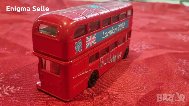 Метален колекционерски автобус London 2012, снимка 5 - Колекции - 50010066