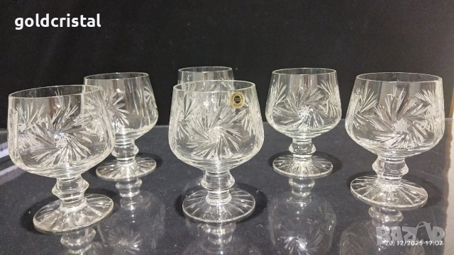 кристални чаши , снимка 4 - Антикварни и старинни предмети - 29364094