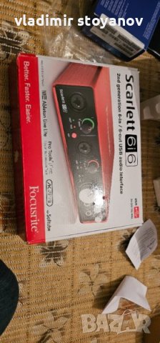 Focusrite6i6, снимка 1 - Аудиосистеми - 42604075