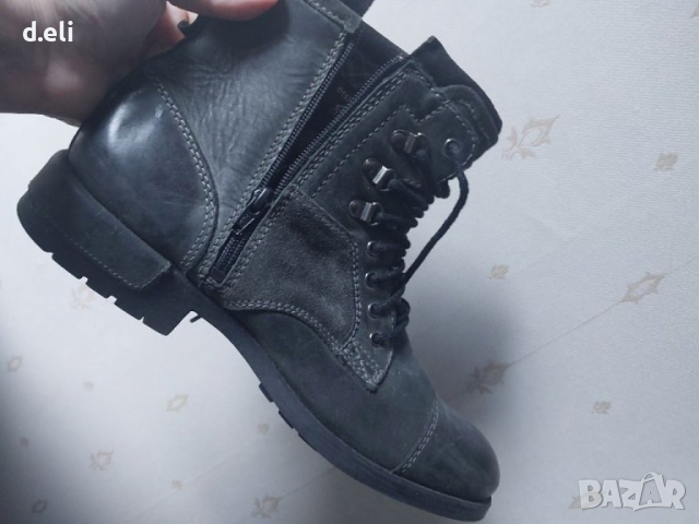 Три вида боти. Meindl Active Gore-Tex Bugatti. Original. Size 43-44 100% Кожа, снимка 18 - Мъжки боти - 34209018